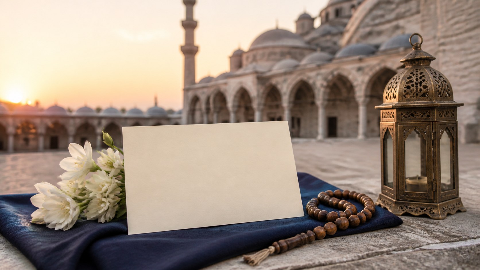 Cuma Mesajlarıyla Kalplere Dokunan Dilekler yazısı için temsili dinî kapak görseli