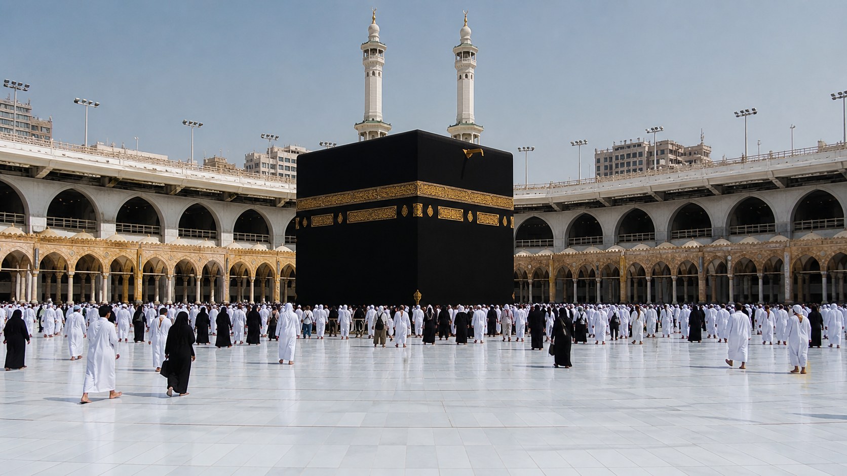Hacerül Esved Taşının Gizemli Kökeni ve Kabe’deki Manevi Mirası yazısı için temsili dinî kapak görseli