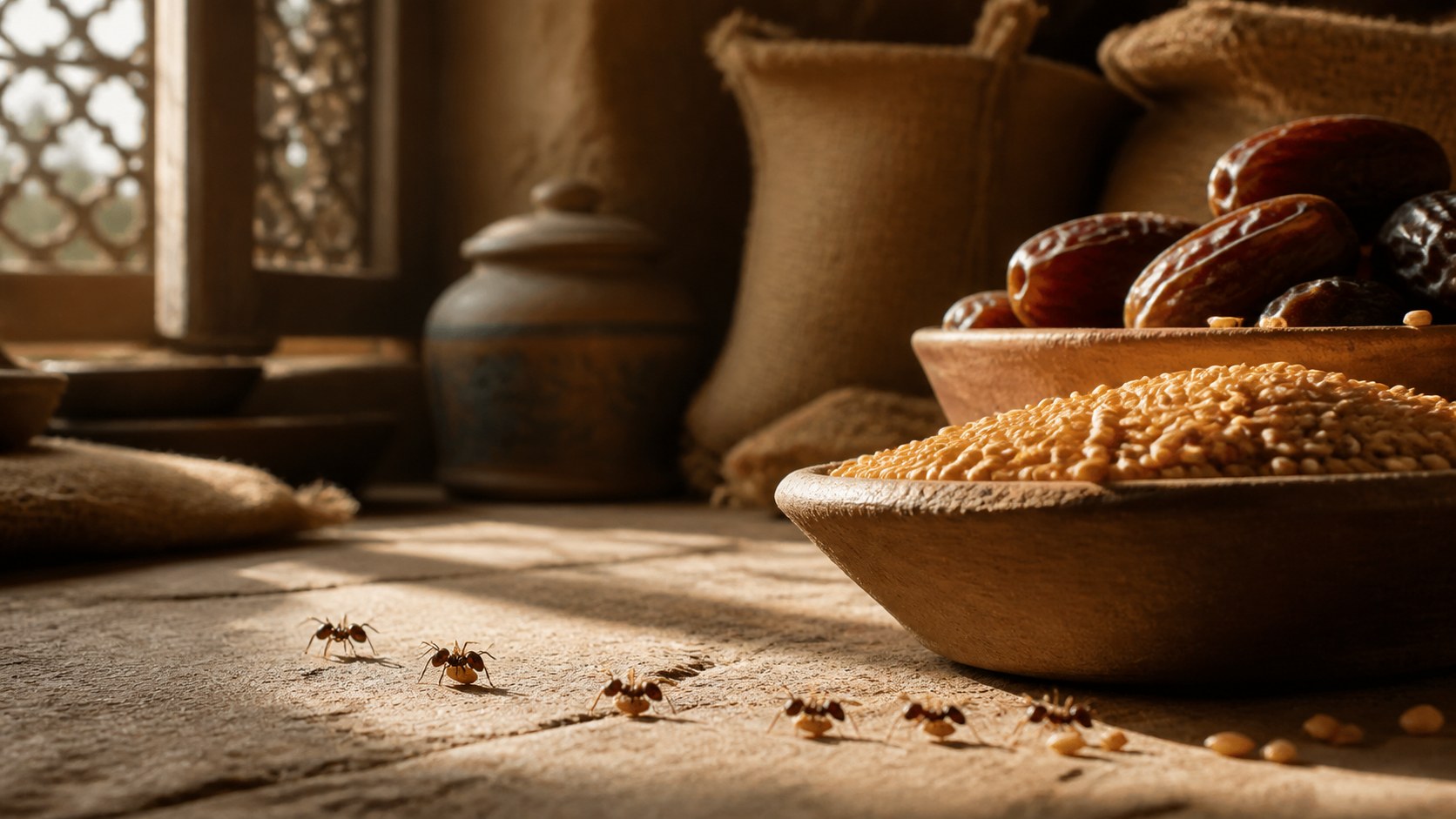 Karınca (Bereket) Duası yazısı için temsili dinî kapak görseli