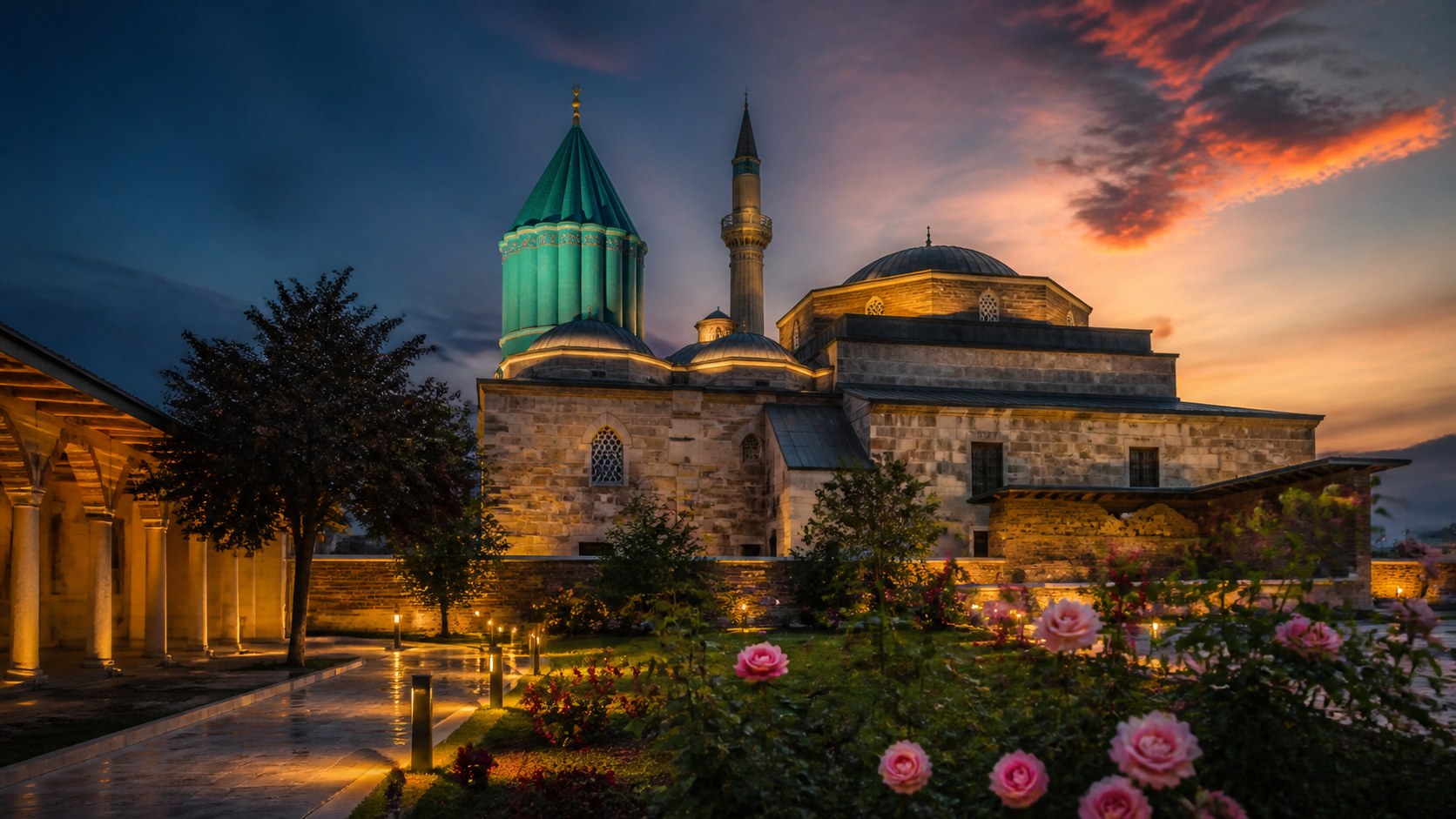 Mevlana Celaleddin Rumi Kimdir? yazısı için temsili dinî kapak görseli
