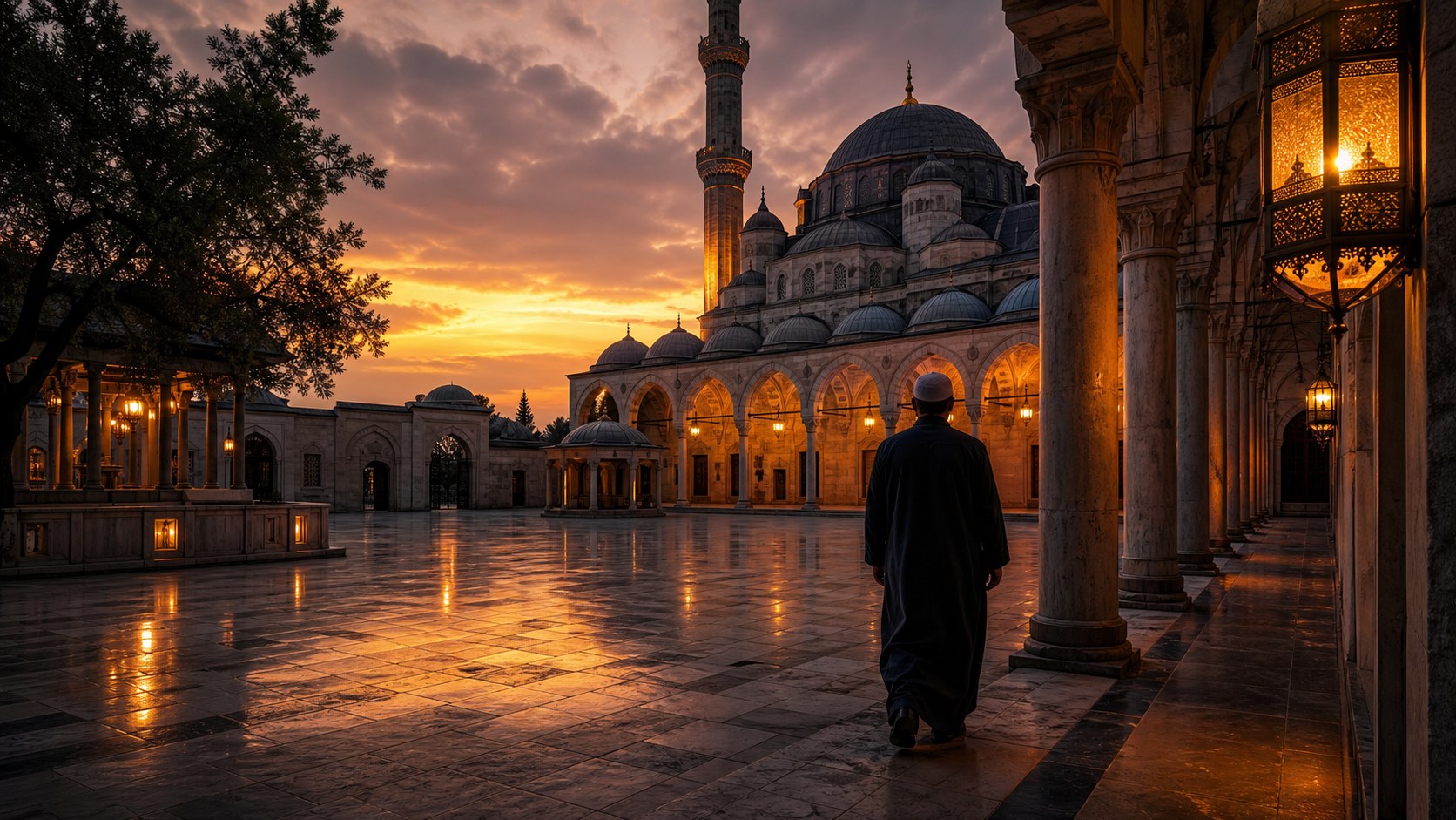 Perşembe Günü Duası Manevi Bereket ve Huzurun Kapısı yazısı için temsili dinî kapak görseli